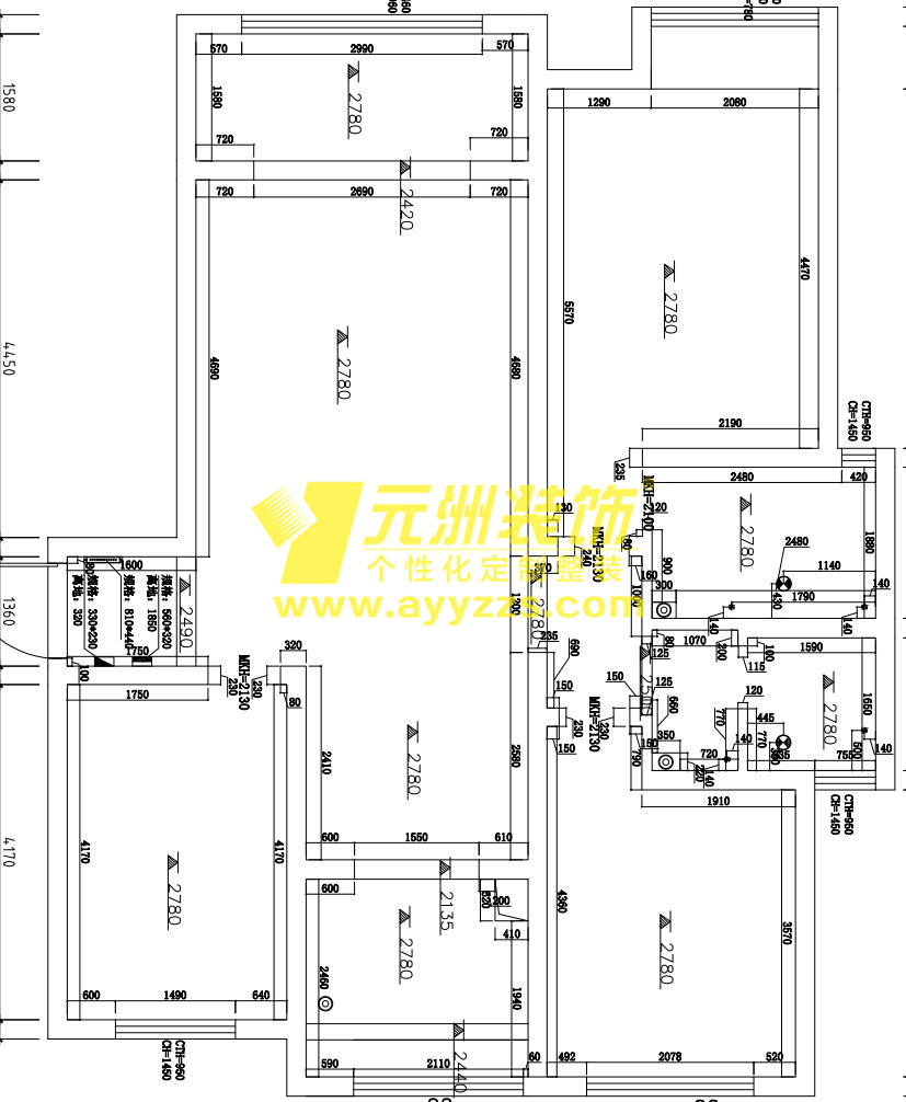 2單元6層西戶(hù)·138平米